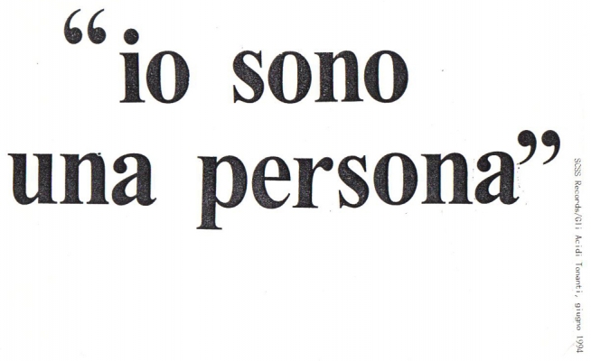 io sono una persona